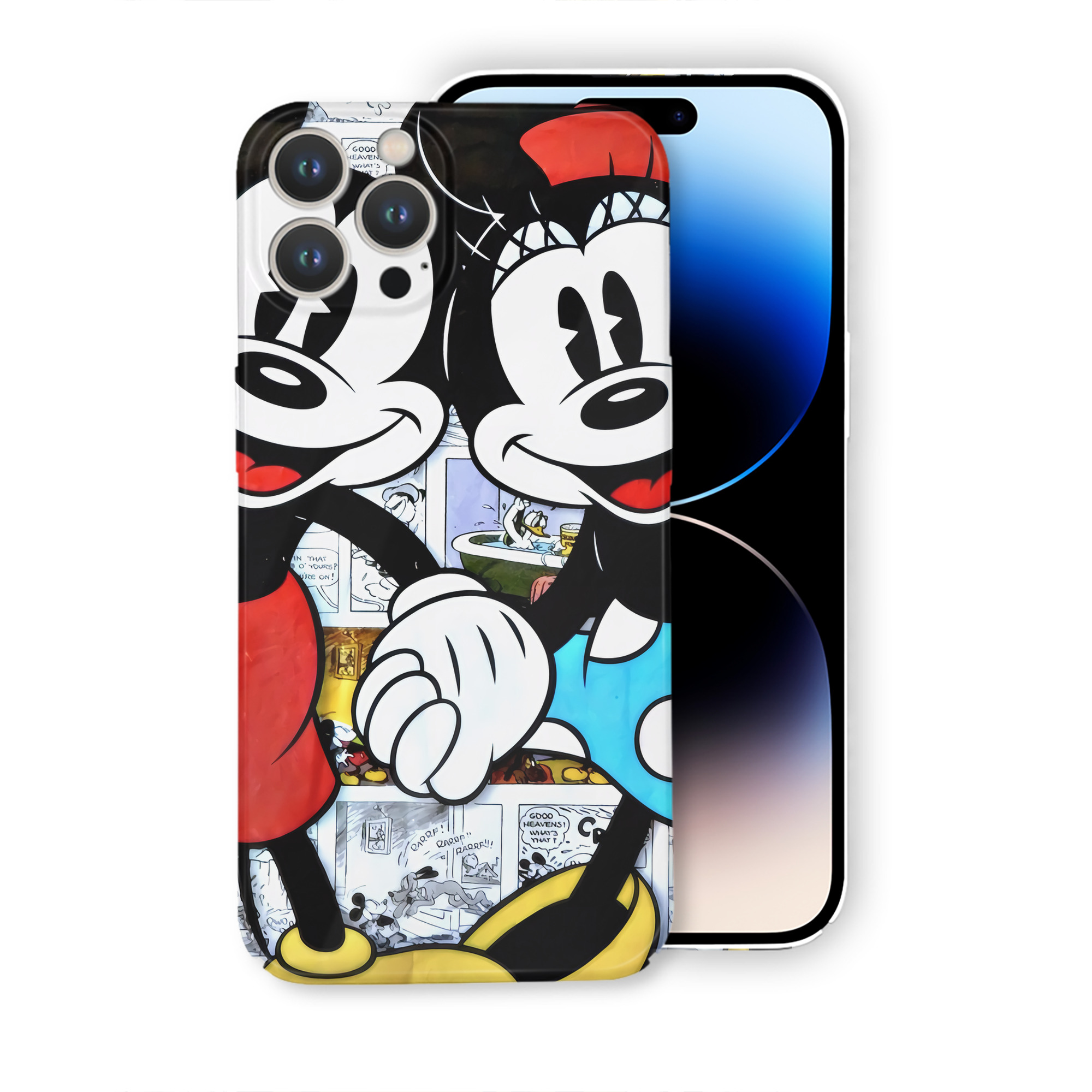 （画像用） ミッキーマウス Mickey Mouse 【iPhone 14シリーズ対応】ハードケース